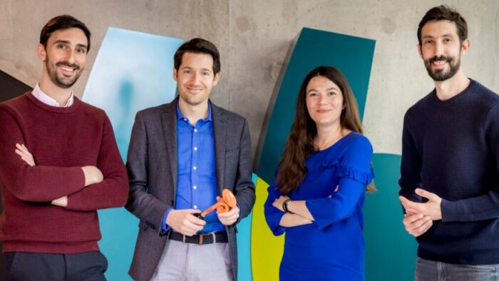 Une partie des dirigeants de BlaBlaCar et de Klaxit signataires du deal de rapprochement - © BlaBlaCar @Davide Leggio