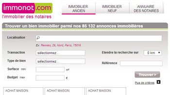 Immonot.com confirme sa position d’expert en immobilier notarial