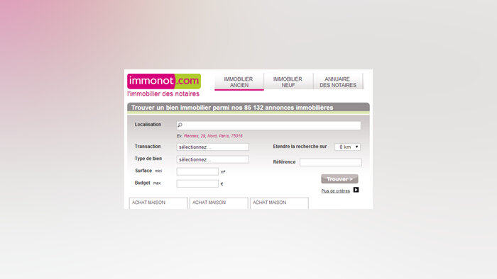 Immonot.com confirme sa position d’expert en immobilier notarial