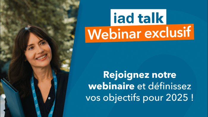 Webinaire ImmoMatin x iad - © D.R.