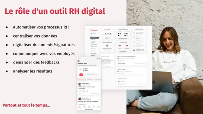 Factorial : les principales fonctionnalités de la plateforme SIRH pour les PME - © D.R.