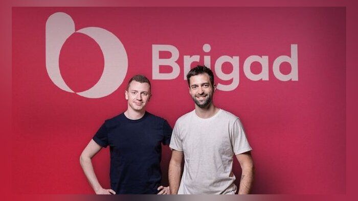 Jean Lebrument et Florent Malbranche, cofondateurs de Brigad : un nouvel élan avec ce financement - © D.R.