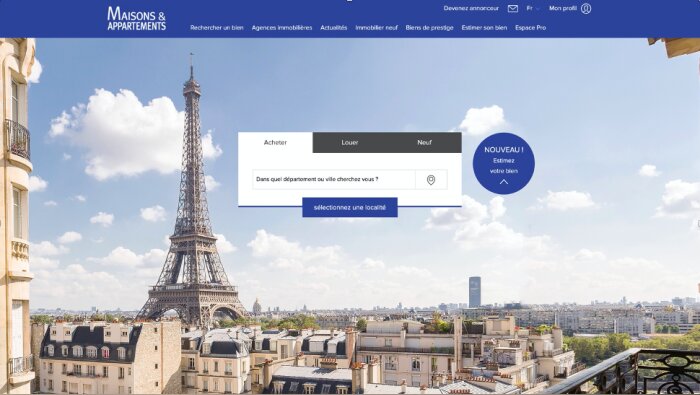 Portail Maisons & Appartements Paris - © D.R.