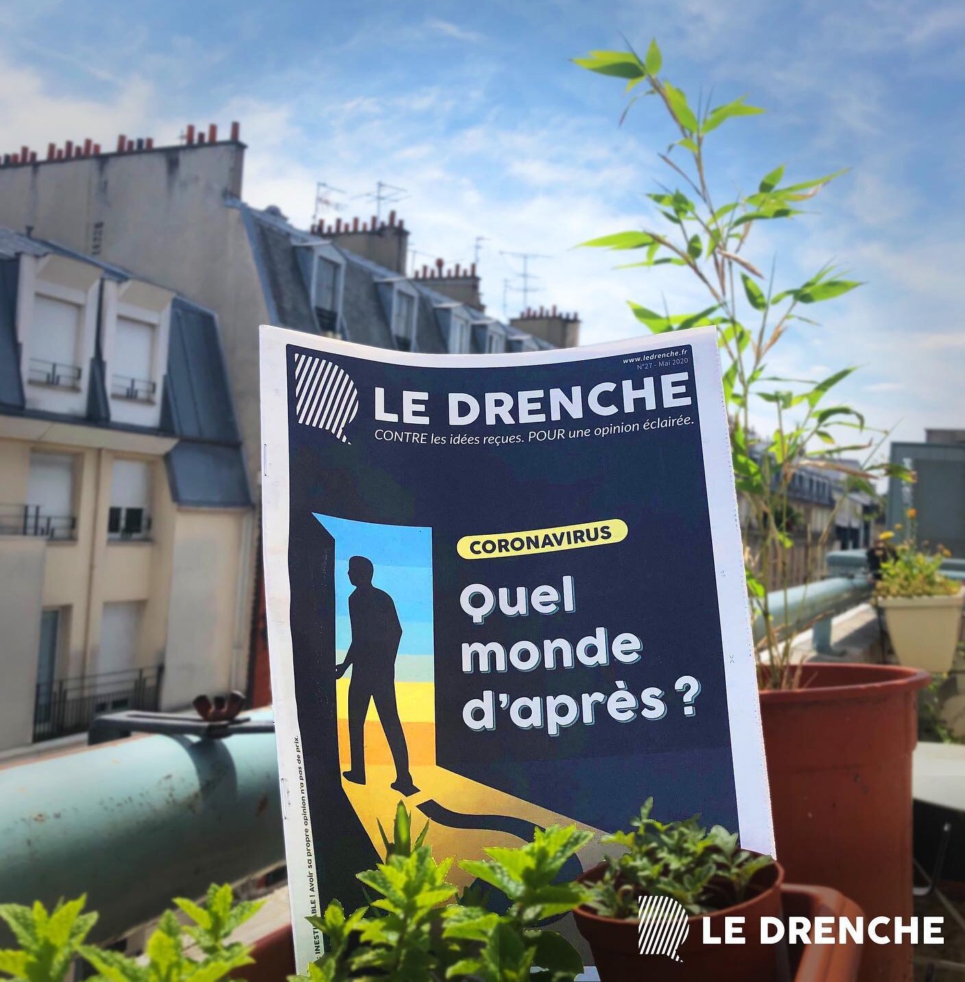 Le Drenche propose à ses lecteurs de participer à la création du magazine, notamment en participant aux conférences de rédaction sur Twitch. - © Le Drenche