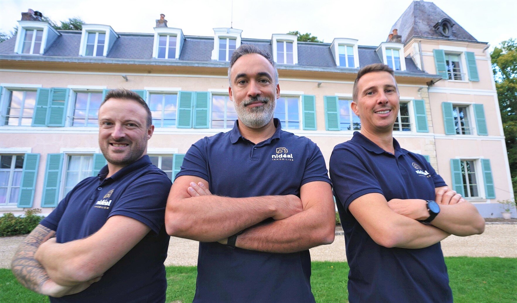 Les trois cofondateurs : Julien Decobert, Julien Ricci et Loïc Demarbaix - © D.R.