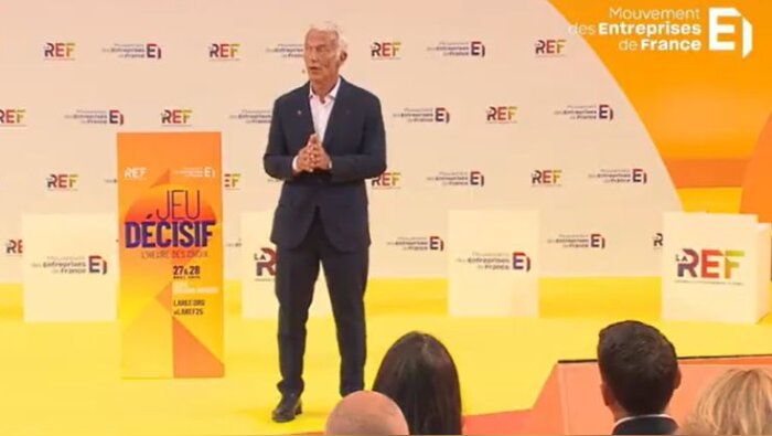 La Ref 2025 : une rentrée compliquée selon Patrick Martin, Président du Medef - © D.R.