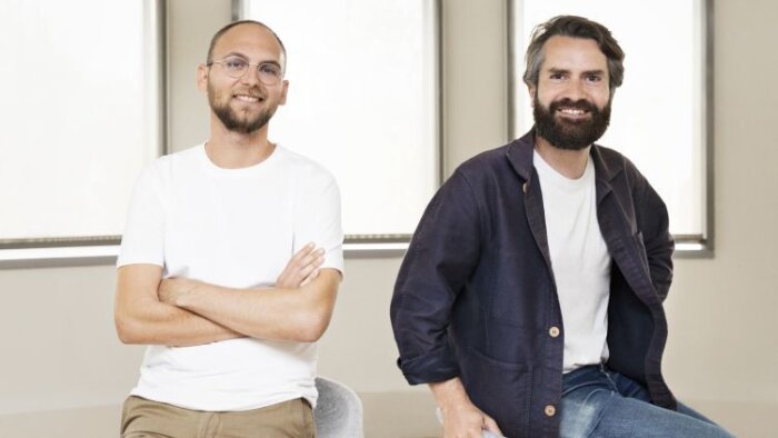 Jean-Charles Samuelian et Charles Gorintin, cofondateurs d’Alan - © Vinciane Lebrun / Voyez-Vous