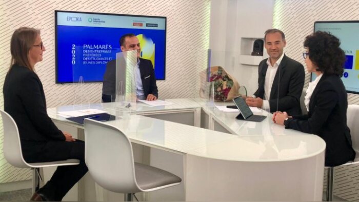Epoka - Palmarès 2020 des entreprises préférées des étudiants : Apple en première position. - © D.R.