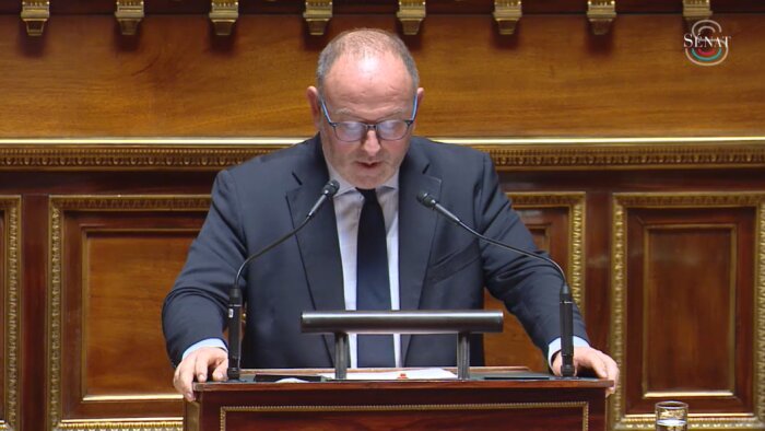 Laurent Duplomb défendant sa PPL au Sénat, le 27/01/2025 - © Sénat