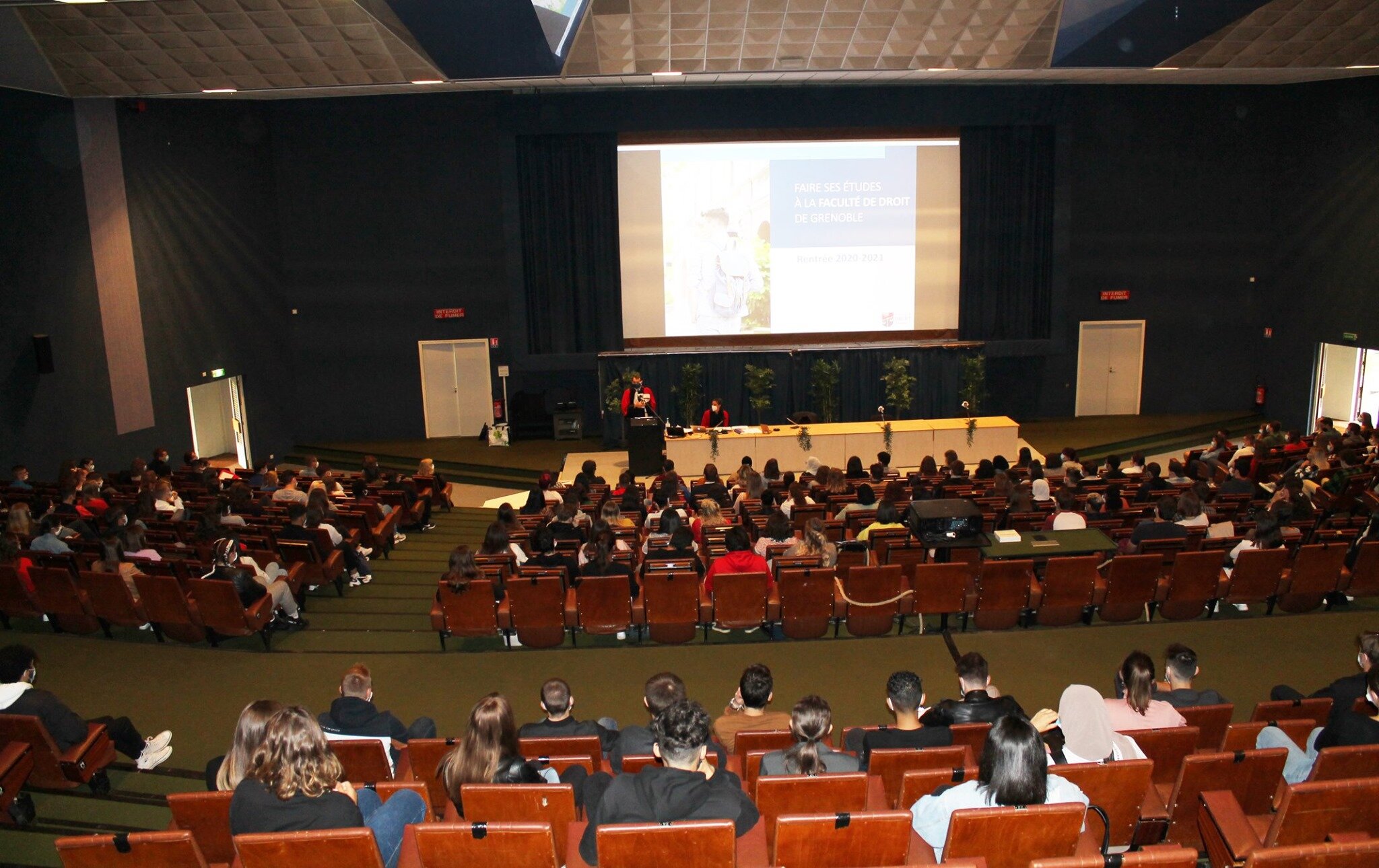 La rentrée 2020 à la faculté de droit de Grenoble - © Université Grenoble Alpes