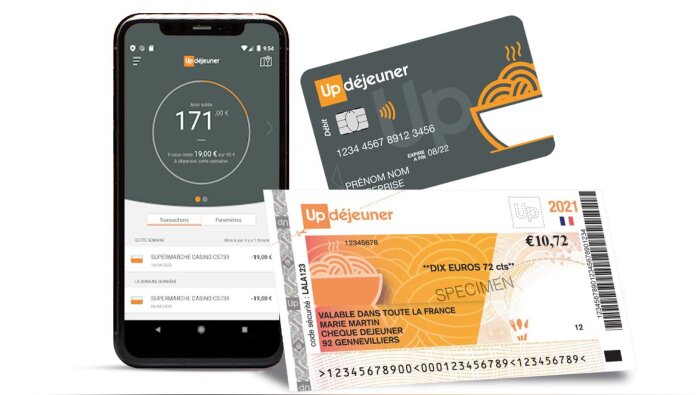 Utilisation assouplie des titres-restaurants jusqu’à février 2022, le Groupe Up se montre satisfait - © D.R.