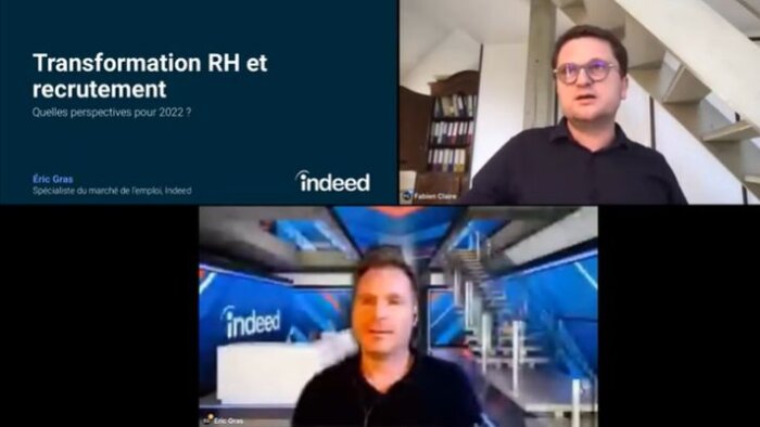 Transformation RH et recrutement : les 6 perspectives en 2022 par Indeed (webinar en replay) - © D.R.
