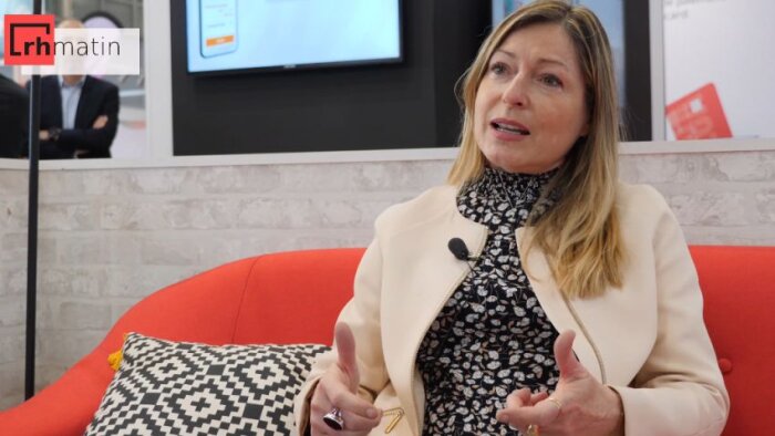 Salon Solutions RH 2022 : Véronique Montamat, Directrice Marketing et Prospective RH, Sopra - © D.R.