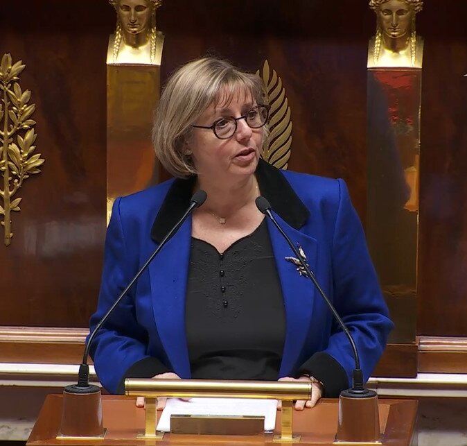 Sylvie Retailleau s’est exprimée sur les dégradations constatées à l’Université de Caen. - © Assemblée nationale
