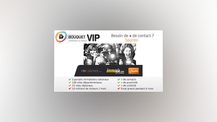 Bouquet VIP : l’offre de Vivastreet réservée aux professionnels de l’immobilier