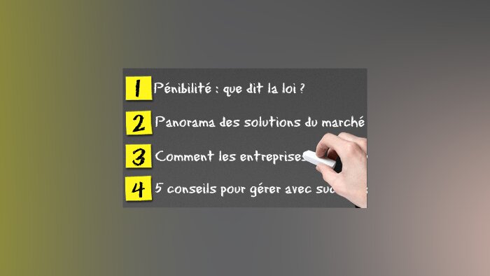 Pénibilité : état des lieux