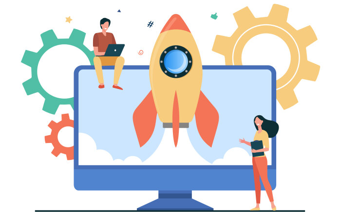 En 2021, le poids de la filière edtech s’élevait à 1,3 milliard d’euros. - © Freepik/pch.vector
