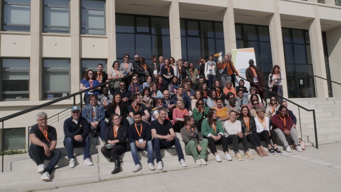Des participants de six pays francophones ont rejoint les accompagnateurs pédagogiques français. - © Anstia