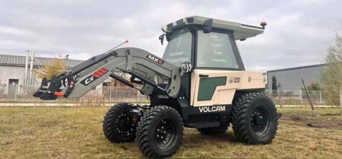 SABI AGRI lance VOLCAM : le premier tracteur électrique compact éco-conçu
