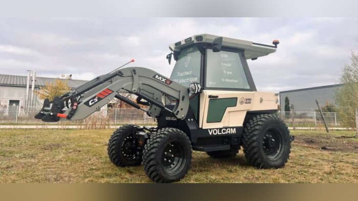 SABI AGRI lance VOLCAM : le premier tracteur électrique compact éco-conçu