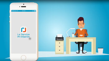 Avec CornerJob, Randstad rend l’intérim 100 % mobile - © D.R.