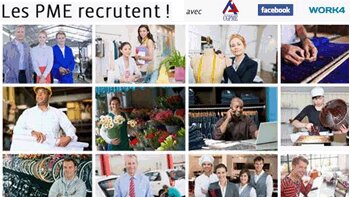 Facebook se mobilise pour faciliter le recrutement des PME