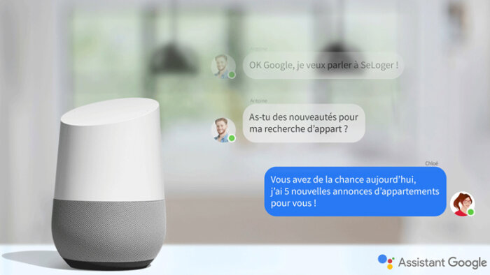 La commande vocale débarque sur SeLoger !
