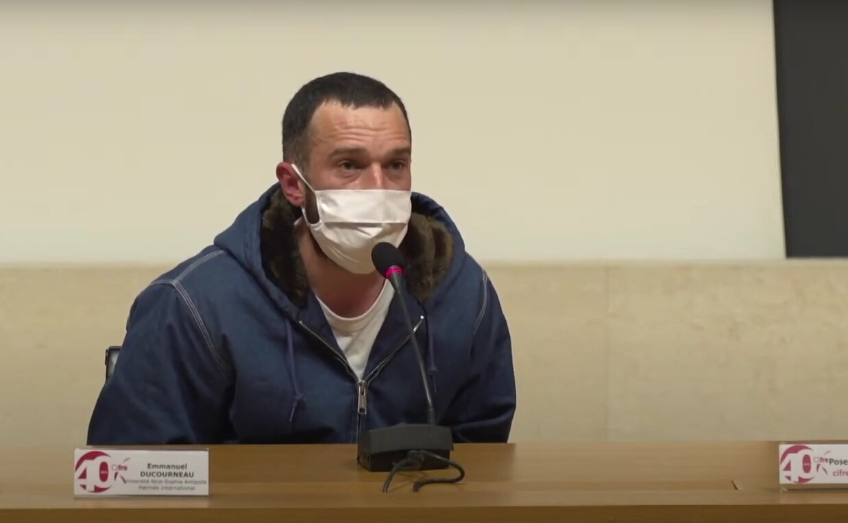 Emmanuel Doucourneau, doctorant Cifre à l’Université de Nice - Hermès International - © D.R.