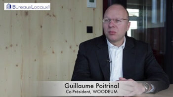 Témoignage Vidéo : « BureauxLocaux.com est un outil indispensable » Guillaume Poitrinal, WOODEUM - © D.R.