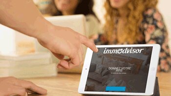 Immodvisor rend la collecte d’avis accessible sur mobile - © D.R.