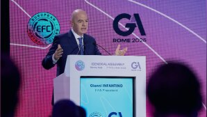 32nd EFC general assembly: "We're equipped to meet all challenges of world football" (G. Infantino, FIFA)
