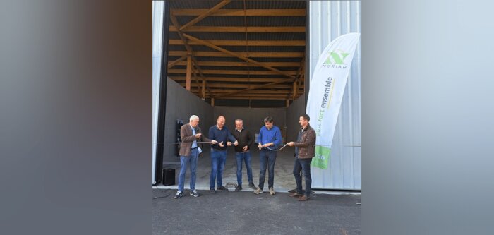 Noriap a inauguré, le 20 septembre 2024, son nouveau site situé à Bollezeele. Il permettra le stocka - © D.R.