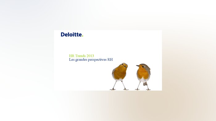 Etude Deloitte : les cinq tendances RH à retenir