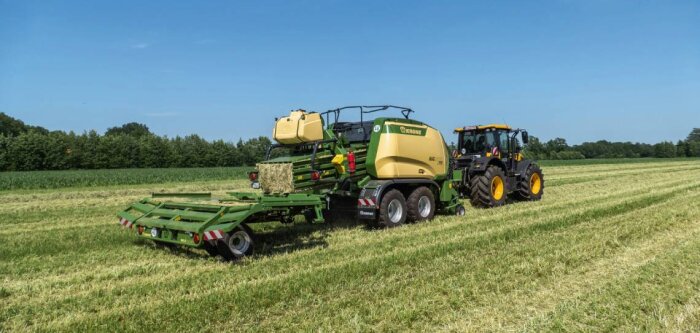 Un système d’incorporation d’additif dans les presses Big Pack Nouvelle Génération de Krone