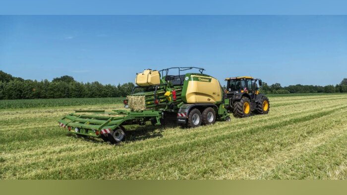 Un système d’incorporation d’additif dans les presses Big Pack Nouvelle Génération de Krone