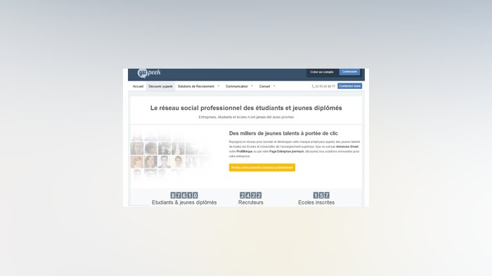Yupeek, le réseau social des jeunes diplômés, souffle sa 2e bougie
