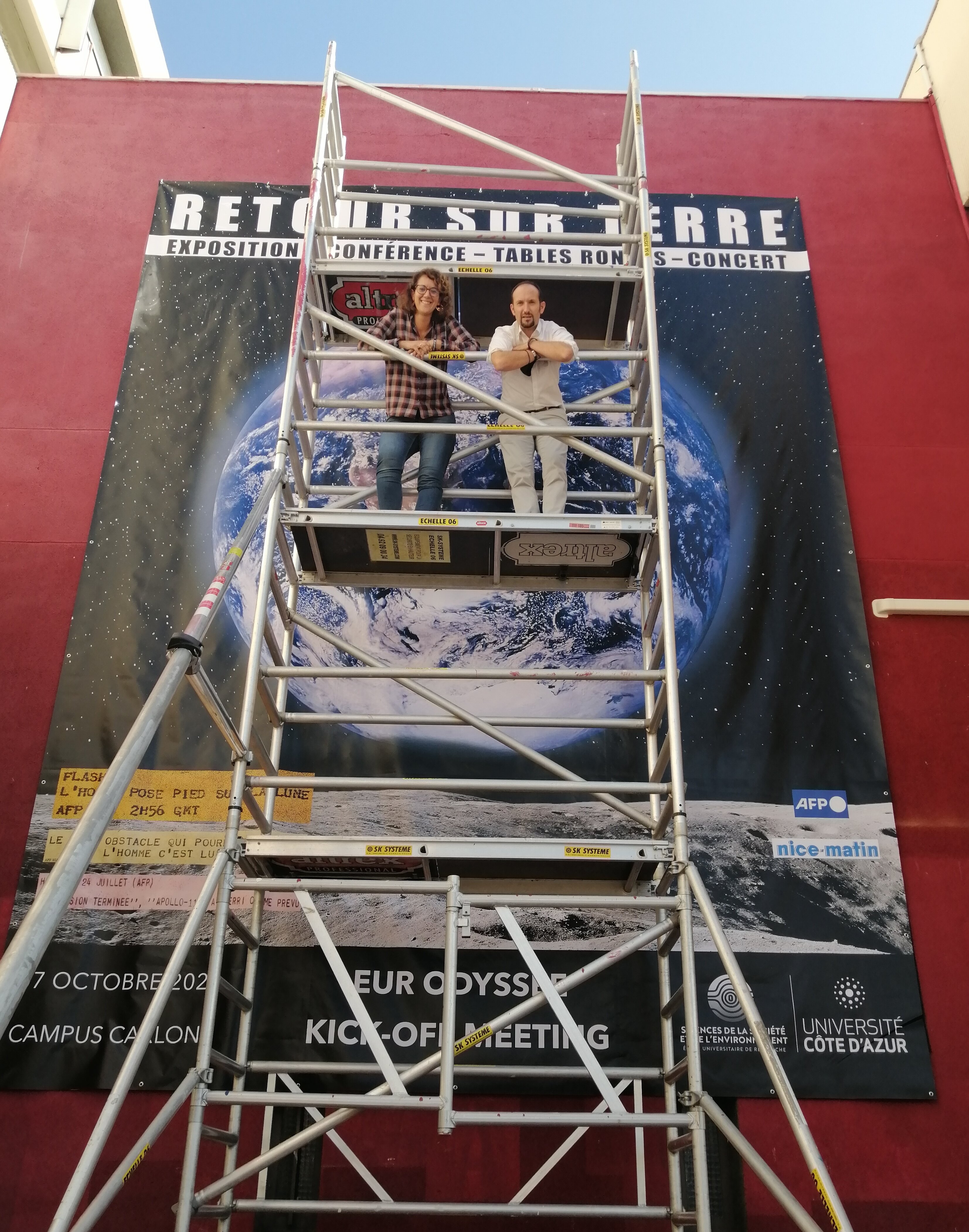 L’exposition « Retour sur Terre » était prévue pour le lancement d’Odyssée - © D.R.