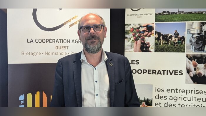 « Les coopératives s’en sortent de manière plus résiliente », Yoann Mery, La Coopération agricole Grand Ouest