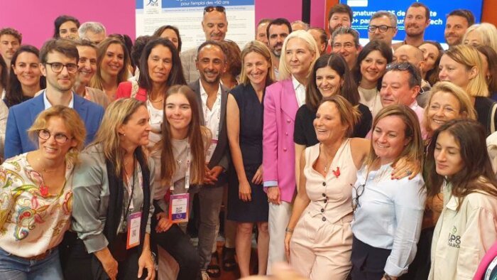 Charte 50 + : signature d’une 2e vague d’acteurs de la French Tech sur VivaTech (12/06/2025) - © D.R.