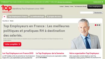 44 entreprises labélisées «  top employeurs 2013  » - © D.R.