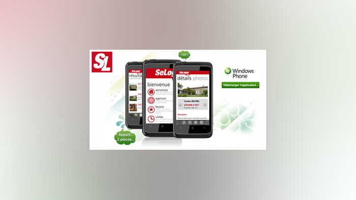 SeLoger continue à investir dans son application sur Windows Phone