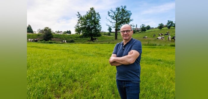 Jean-Michel Javelle est le nouveau président de la coopérative laitière Sodiaal - © D.R.