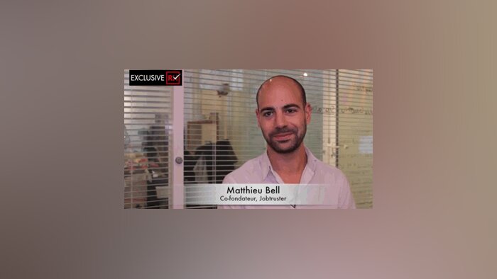 3 min avec Matthieu Bell, co-fondateur de Jobtruster