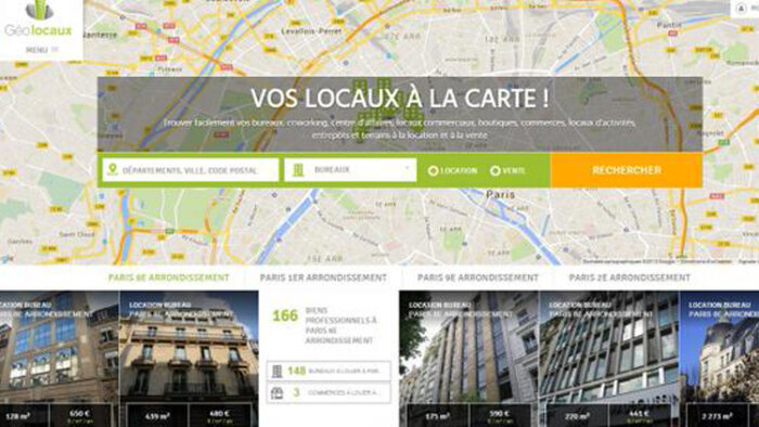 Geolocaux dévoile sa nouvelle version