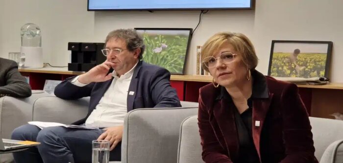 Pierre Pagès, président de Semae et Anne-Laure Fondeur, directrice du contrôle et de la qualité - © D.R.