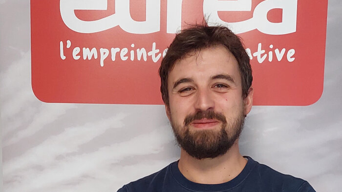 Maxime Robineau, responsable RSE et gestion de projets et référent Energie à la coopérative Eurea - © Eurea