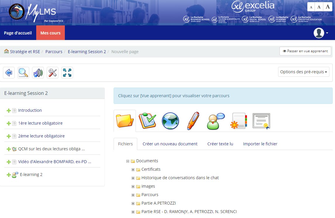 LMS d’Excelia Group - © Excelia Group