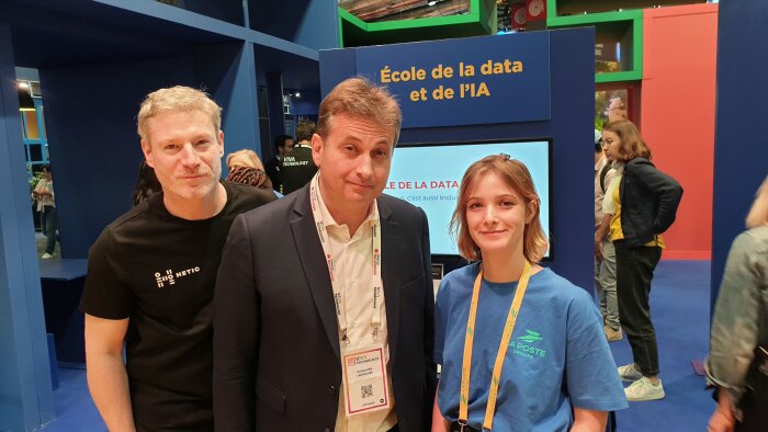 L’Ecole data et IA : La Poste a dévoilé le dispositif lors de VivaTech 2022 - © D.R.