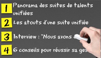 Gestion des talents : l’intérêt d’une suite unifiée - © D.R.