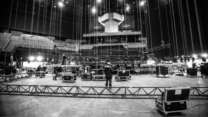 Montage à Bercy (Paris 12e) par B Live. - © D.R.